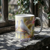 白い鳩の別荘庭園 コーヒーマグカップ