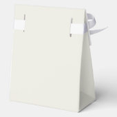 白い鳩の無地の色 フェイバーボックス (裏面)