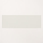 白い鳩の無地の色 ヨガマット (正面(横))