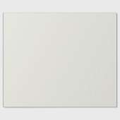 白い鳩の無地の色 ラッピングペーパー (フラット)