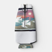 白い鳩飛んでいる ボトルクーラー (裏面)