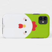 白い鶏のiPhone 5の箱 Case-Mate iPhoneケース (裏面(横))