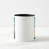 白い鷲およびアイリス マグカップ (中央)