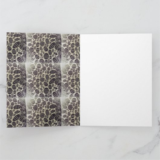 白い黒い八重模様が人生を変える カード (内部)