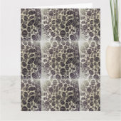 白い黒い八重模様が人生を変える カード (正面)