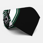 白い黒と常緑IIのネクタイ ネクタイ (ロール)