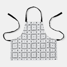 白い黒と銀の幾何学的パターン