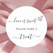 白い黒の結婚式の引き出物治療 ラウンドシール