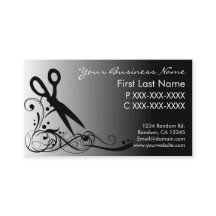 白い黒は名刺毛の切断の衰退します