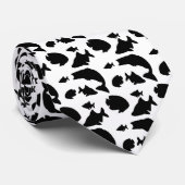 白い黒、魚の白い黒を採取して下さい、白を…採取して下さい ネクタイ (ロール)