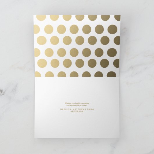 白い|の休日の写真の挨拶状があって下さい シーズンカード (内部)