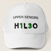 白い キャップ (正面)