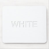 白い マウスパッド (正面)