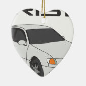 白いAristo セラミックオーナメント (右)