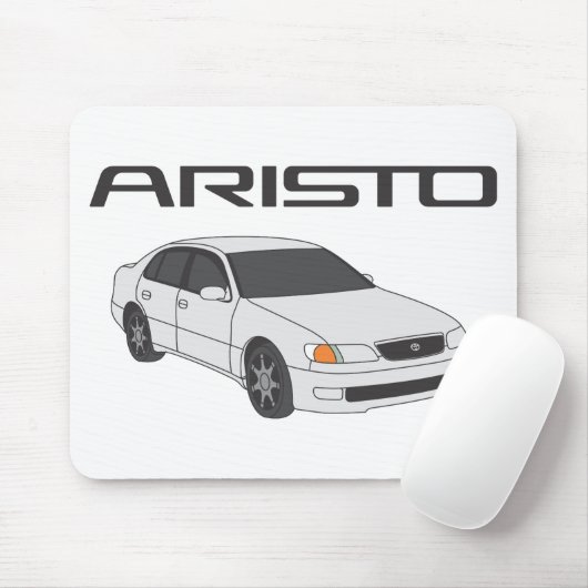 白いAristo マウスパッド (マウス)