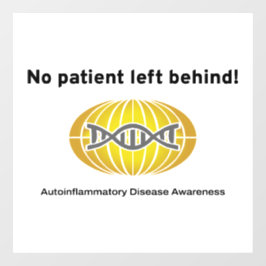 白いBG離れ付きNo Persistent Behind Behind Window Sticker ウィンドウサイン