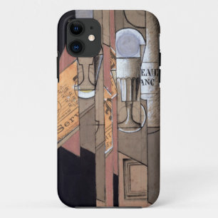 白いBordeaux 1913年(紙のグワッシュ及び鉛筆) iPhone 11 ケース
