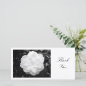 白いCamelia -ありがとう サンキューカード (スタンド正面)