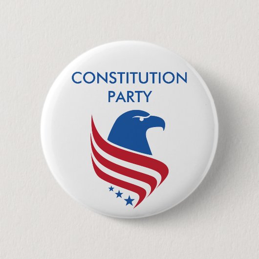 白いCP PIN 缶バッジ (正面)