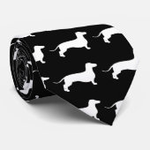 白いDoxie ネクタイ (ロール)