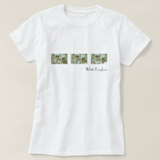 白いFoxglove Tシャツ