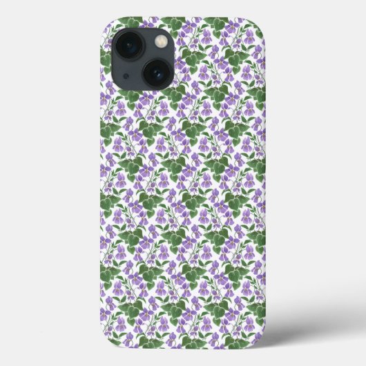 白いiPadのMauve Violets Air Case-Mateケース Case-Mate iPhoneケース (裏面)
