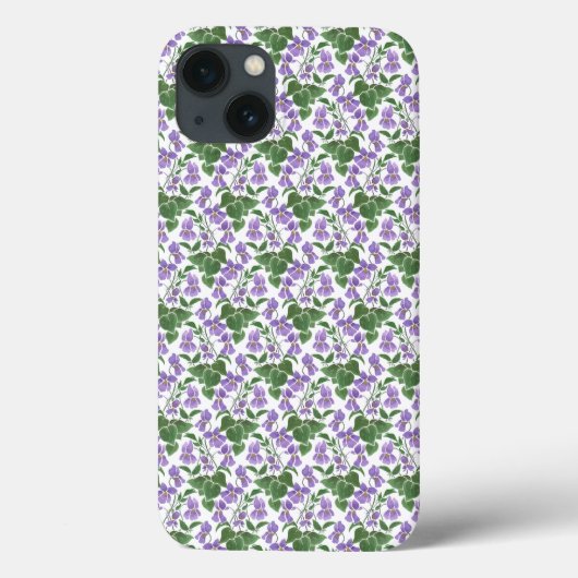 白いiPad 2/3/4ケース – マテ – ケースのMauve Violets Case-Mate iPhoneケース (裏面)