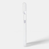 白いiphcnmの上に黒のイチゴ Case-Mate iPhoneケース (裏面 / 左)