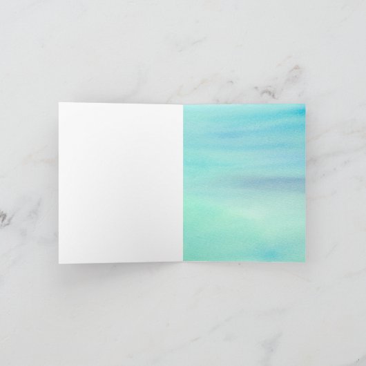 白いLeghornの鶏は感謝していしています カード (内部)