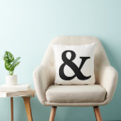 白いNosetouchの出版物のアンパーサンドの枕 クッション (椅子)