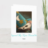 白いRAT/MICE/MOUSEの魔法使いカード カード (裏面)