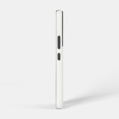 白いSgcnaに3つのイチゴ Samsung Galaxyケース (右側面)
