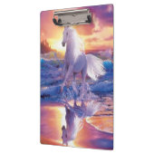 白いStallionクリップボード クリップボード (左)