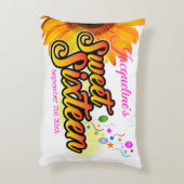 白いSweet sixteen アクセントクッション (裏面(縦))