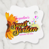 白いSweet sixteen フェイバータグ (裏面)