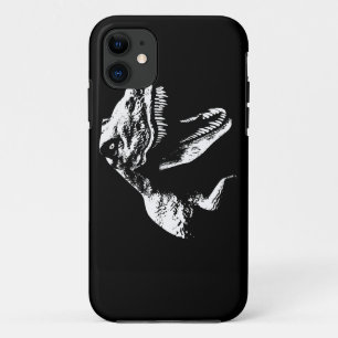 白いTのレックス iPhone 11 ケース