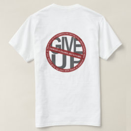 白いT与えシャツを上げない Tシャツ