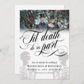 白いTil死Do Usパートフォトセーブ日付 セーブザデート (正面/裏面)