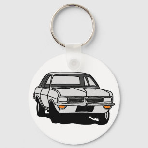白いVauxhall Viva HC キーホルダー