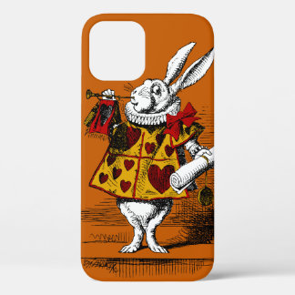 白うさぎがかろうじて iPhone 12ケース