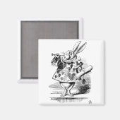 白うさぎがヘラルドの格好をした マグネット (正面/裏面)