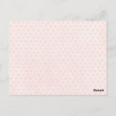 白うさぎとティーカビクトリアンップマウス ポストカード (裏面)