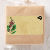 白うさぎのラベル ラベル (インサイチュ)