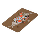 白うさぎアリス マグネット (左側)