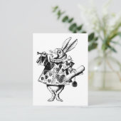 白うさぎヘラルドが黒を隠した ポストカード (スタンド正面)