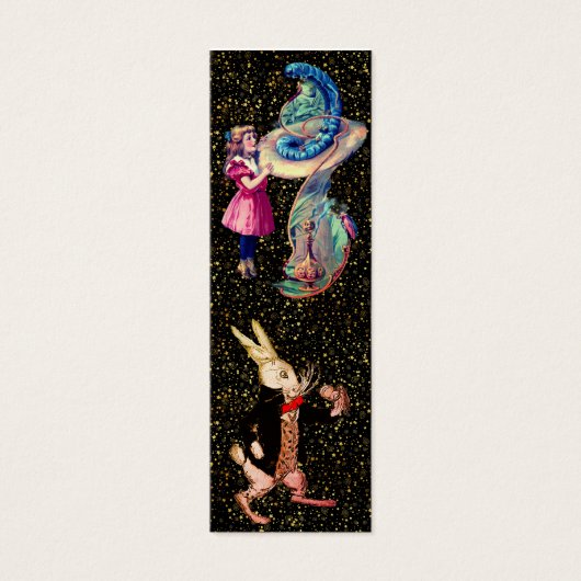 白うさぎヴィンテージアリスキャタピラ |ブックマーク (正面)