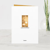 白うさぎ中国のの2023絵画年 シーズンカード (裏面)