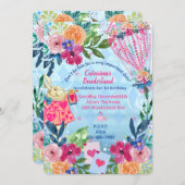 白うさぎ物語不愉快な誕生日パーティー 招待状 (正面/裏面)