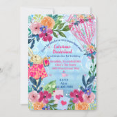 白うさぎ物語不愉快な誕生日パーティー 招待状 (正面)