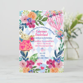 白うさぎ物語Unmerry Birthday Party Inv 招待状